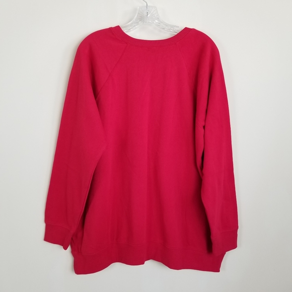 Torrid Naughty & Nice Cozy Sweatshirt Size 1X 14-16 NWT - Picture 4 of 6